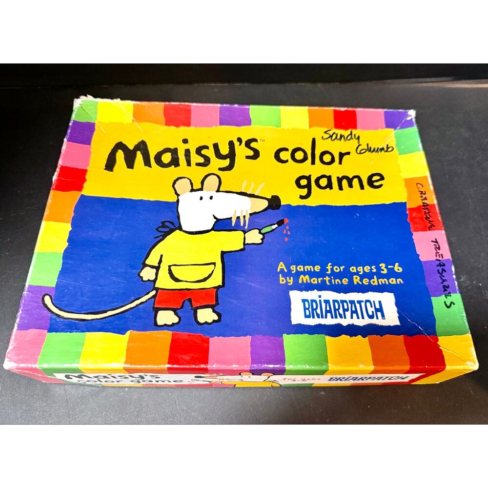 Vintage 1994 Maisy Matching game by Briiarpatch complete